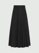 Black eco leather Skirt Emme Marella - 4