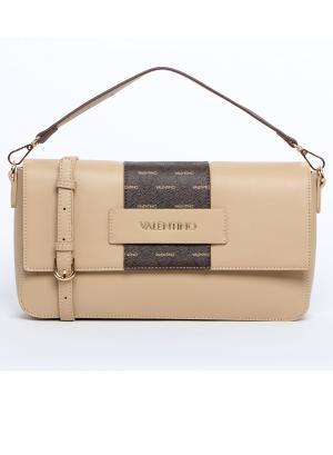 Crossbody-shoulder bag with two different straps - 6811