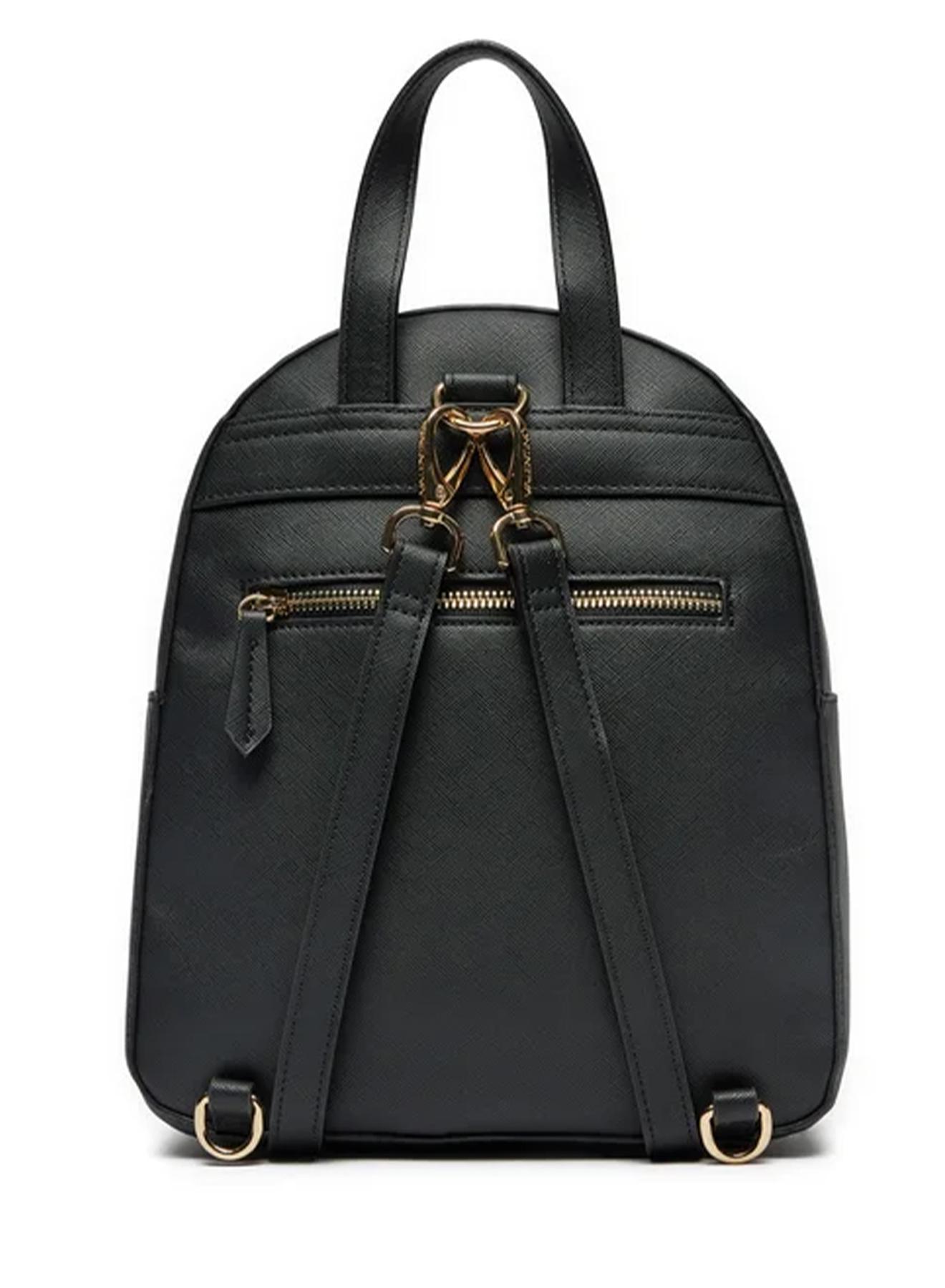 Μαύρο Backpack με δύο διαφορετικά λουράκια Valentino Bags - 4