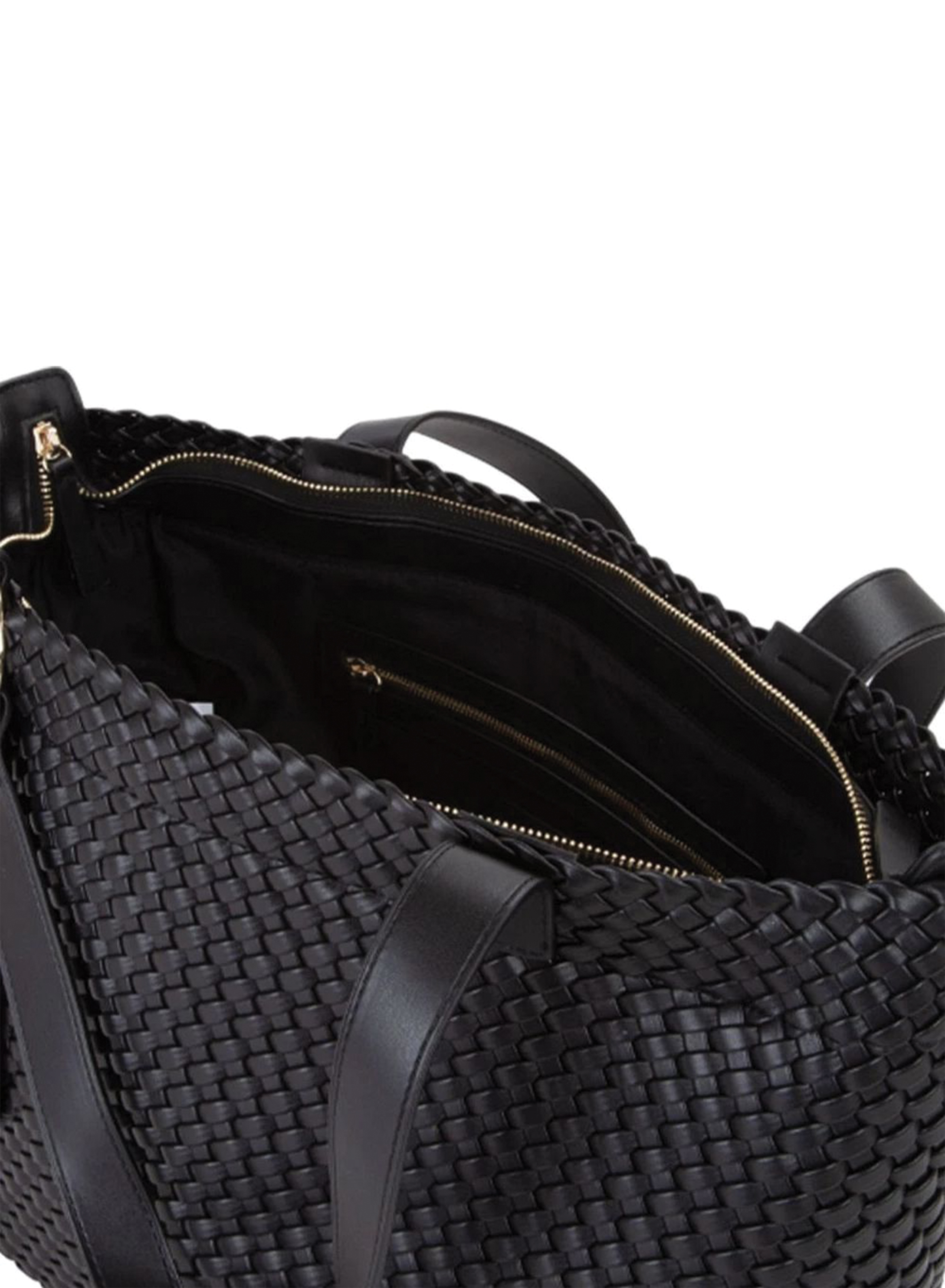 Μαύρη πλεκτή Τσάντα ώμου Valentino Bags - 3