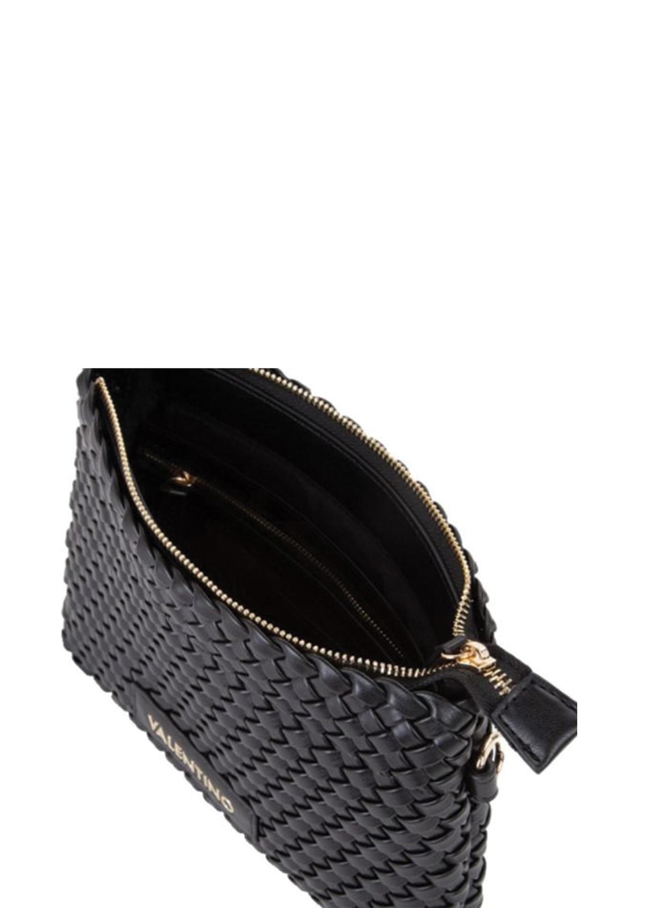 Μαύρη πλεκτή Τσάντα χειρός-χιαστή Valentino Bags - 4