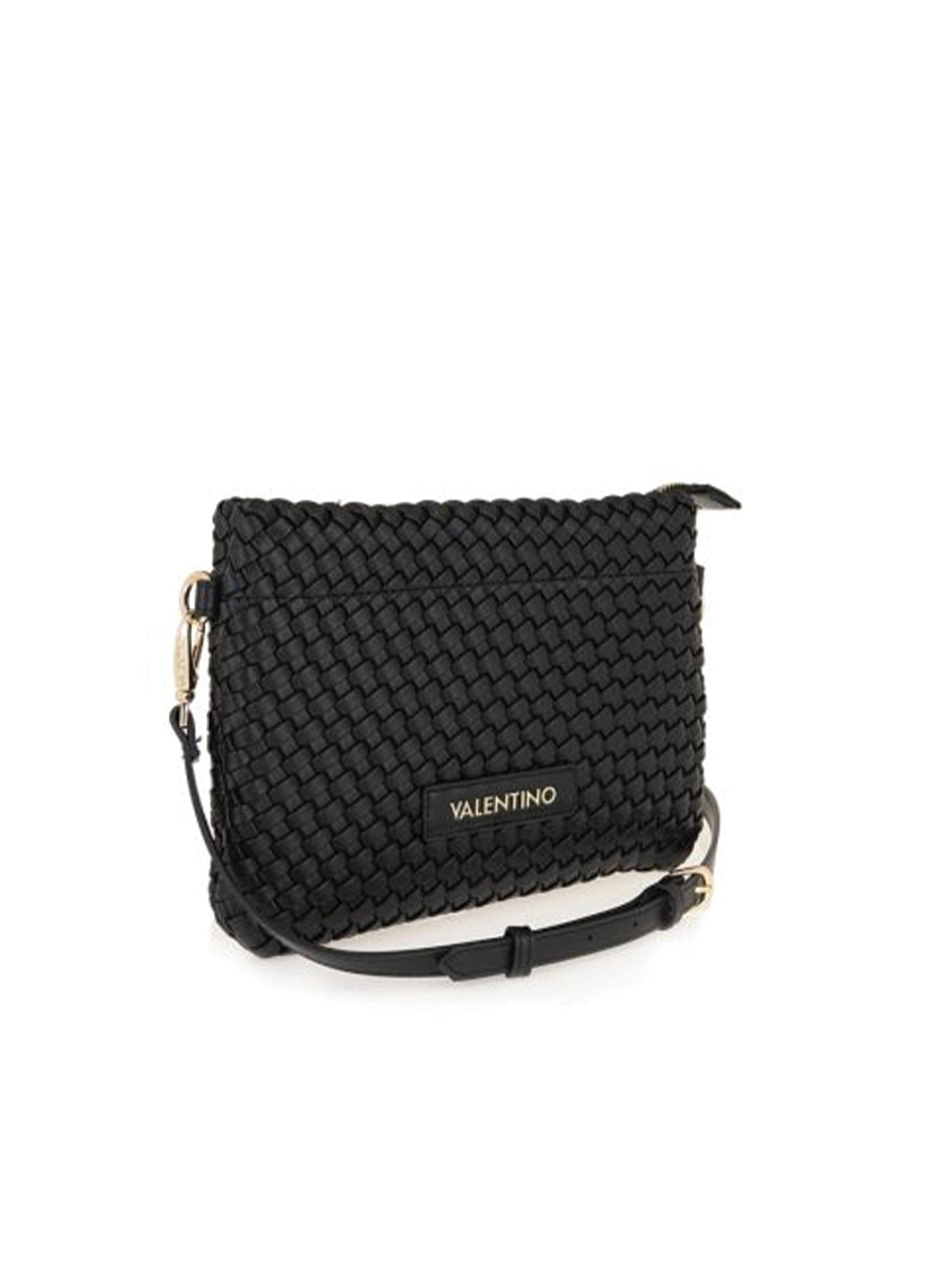 Μαύρη πλεκτή Τσάντα χειρός-χιαστή Valentino Bags - 5