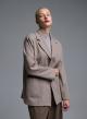 Taupe Jacket with patch pockets Emme Marella - 0