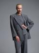 Grey double breasted Jacket Vicolo - 2