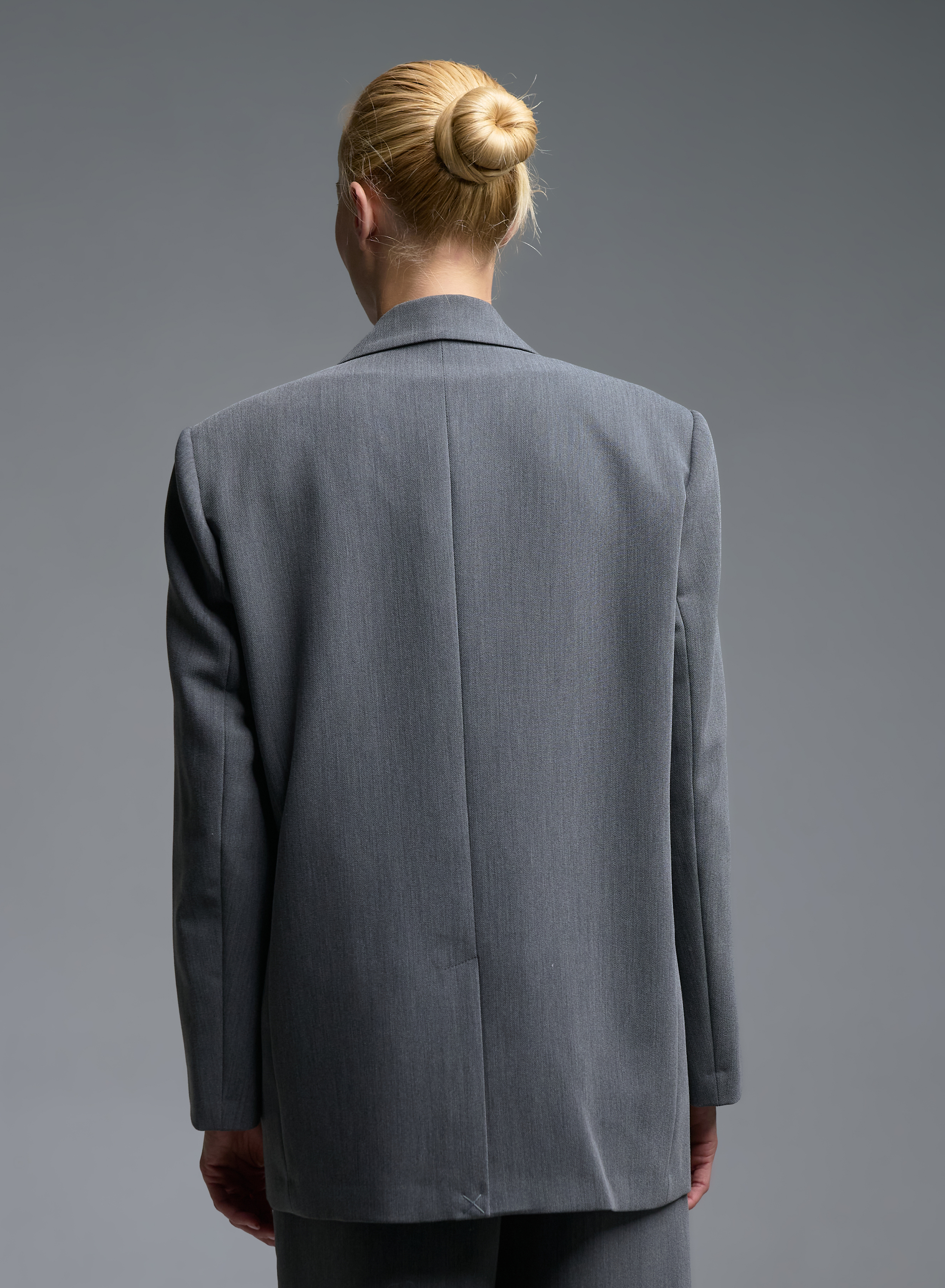 Grey double breasted Jacket Vicolo - 4