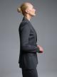 Grey stretch double breasted Jacket Emme Marella - 4