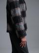 Grey-Bordeaux plaid Jacket Vicolo - 2
