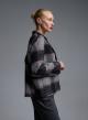 Grey-Bordeaux plaid Jacket Vicolo - 3