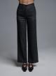 Grey straight fit plaid Trousers Vicolo - 1