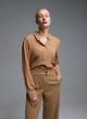 Camel silk-blend Shirt Emme Marella - 2