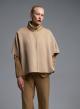 Camel Cape with zipper Emme Marella - 2