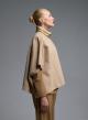 Camel Cape with zipper Emme Marella - 4