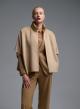 Camel Cape with zipper Emme Marella - 0