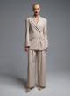 Beige double breasted Jacket Vicolo - 2