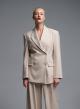 Beige double breasted Jacket Vicolo - 0