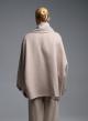 Beigr Cardigan Coat with tuxedo lapel Vicolo-7