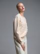 Βανίλια πλεκτή Μπλούζα με παγιέτες Beauty Women - 2