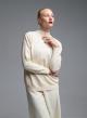 Ecru turtleneck knitted Blouse Beauty Woman - 0