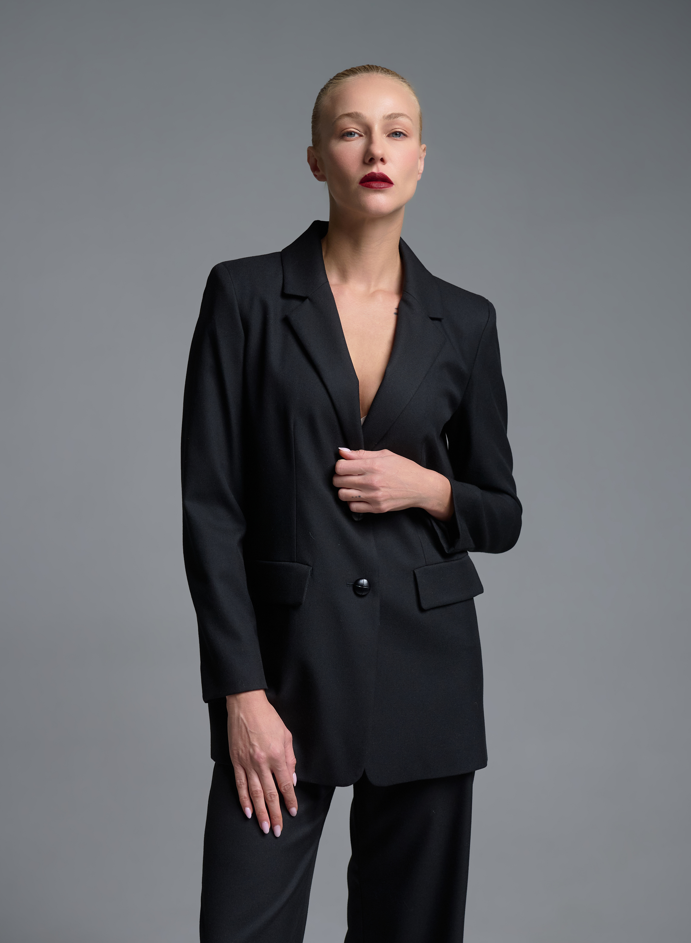 Black two buttoned Jacket Emme Marella - 3