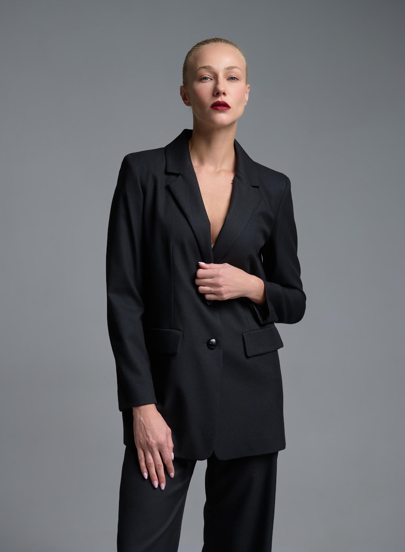 Black two buttoned Jacket Emme Marella - 4