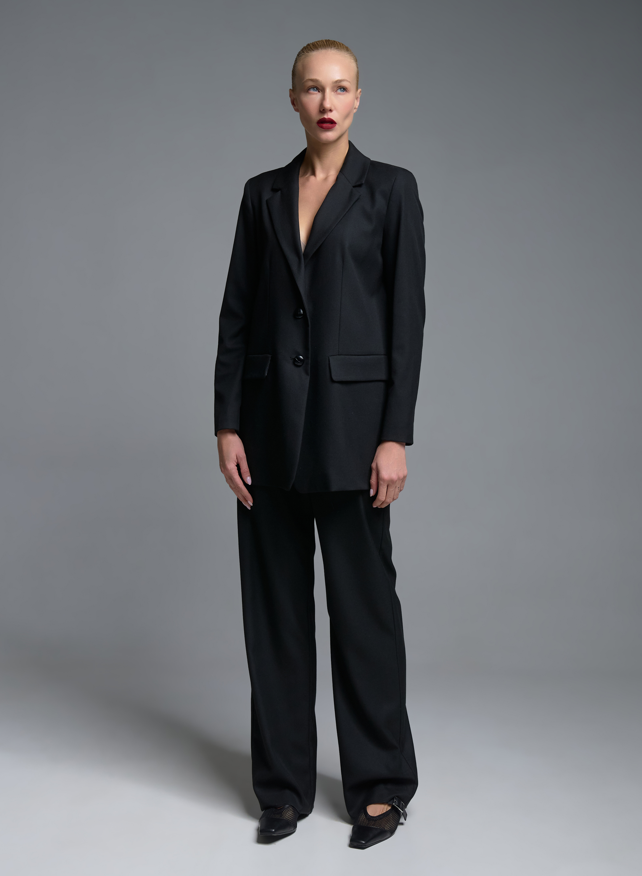 Black two buttoned Jacket Emme Marella - 4