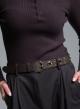 Brown Belt with metallic details Emme Marella - 1