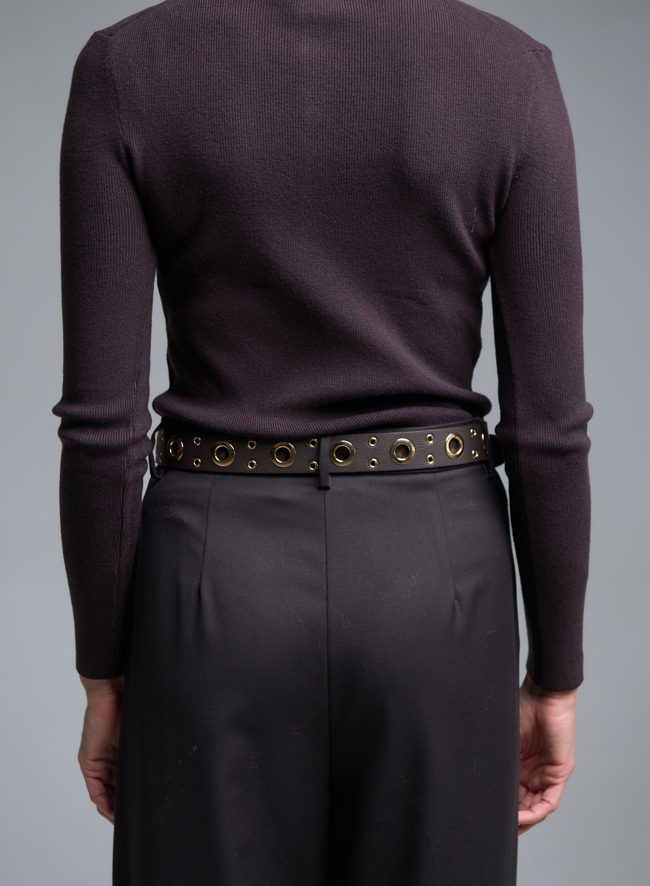 Brown Belt with metallic details Emme Marella - 3