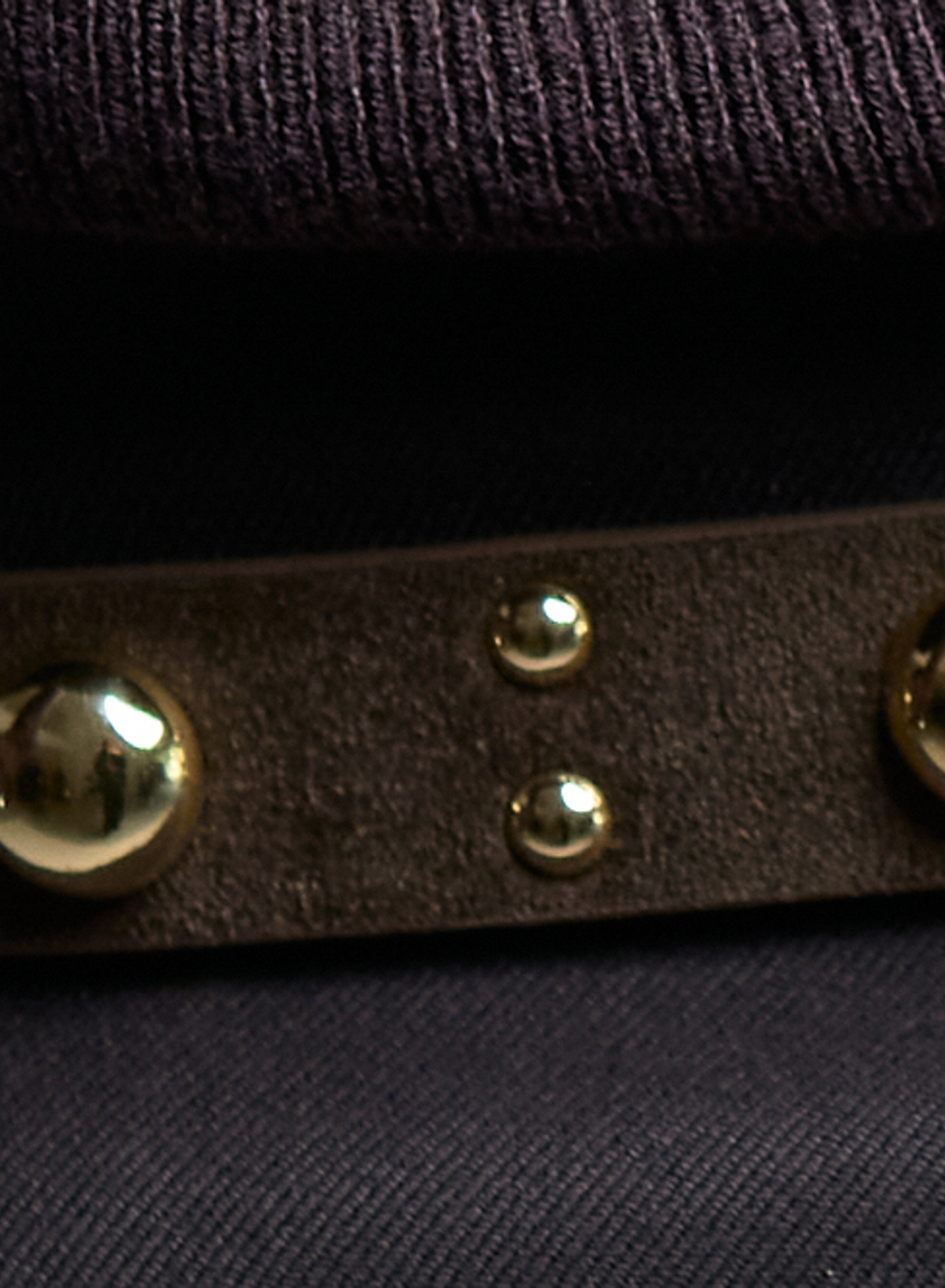Khaki Belt with metallic details Emme Marella - 1