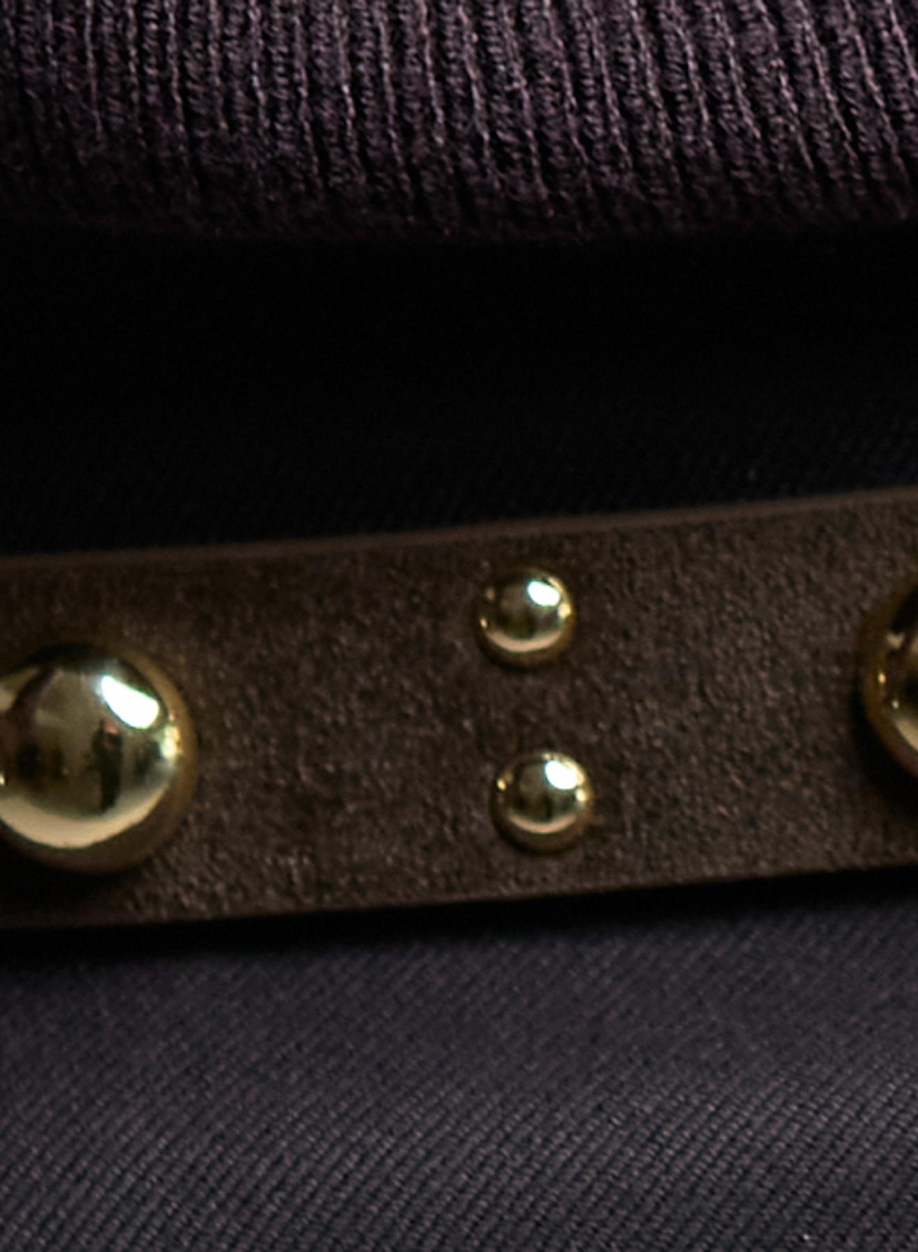 Khaki Belt with metallic details Emme Marella - 2