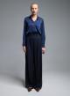 Blue satin Shirt Emme Marella - 1