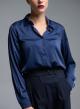 Blue satin Shirt Emme Marella - 2