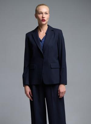 Dark Blue single buttoned Jacket Emme Marella - 67690