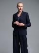 Dark Blue single buttoned Jacket Emme Marella - 3