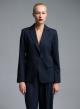 Dark Blue single buttoned Jacket Emme Marella - 2