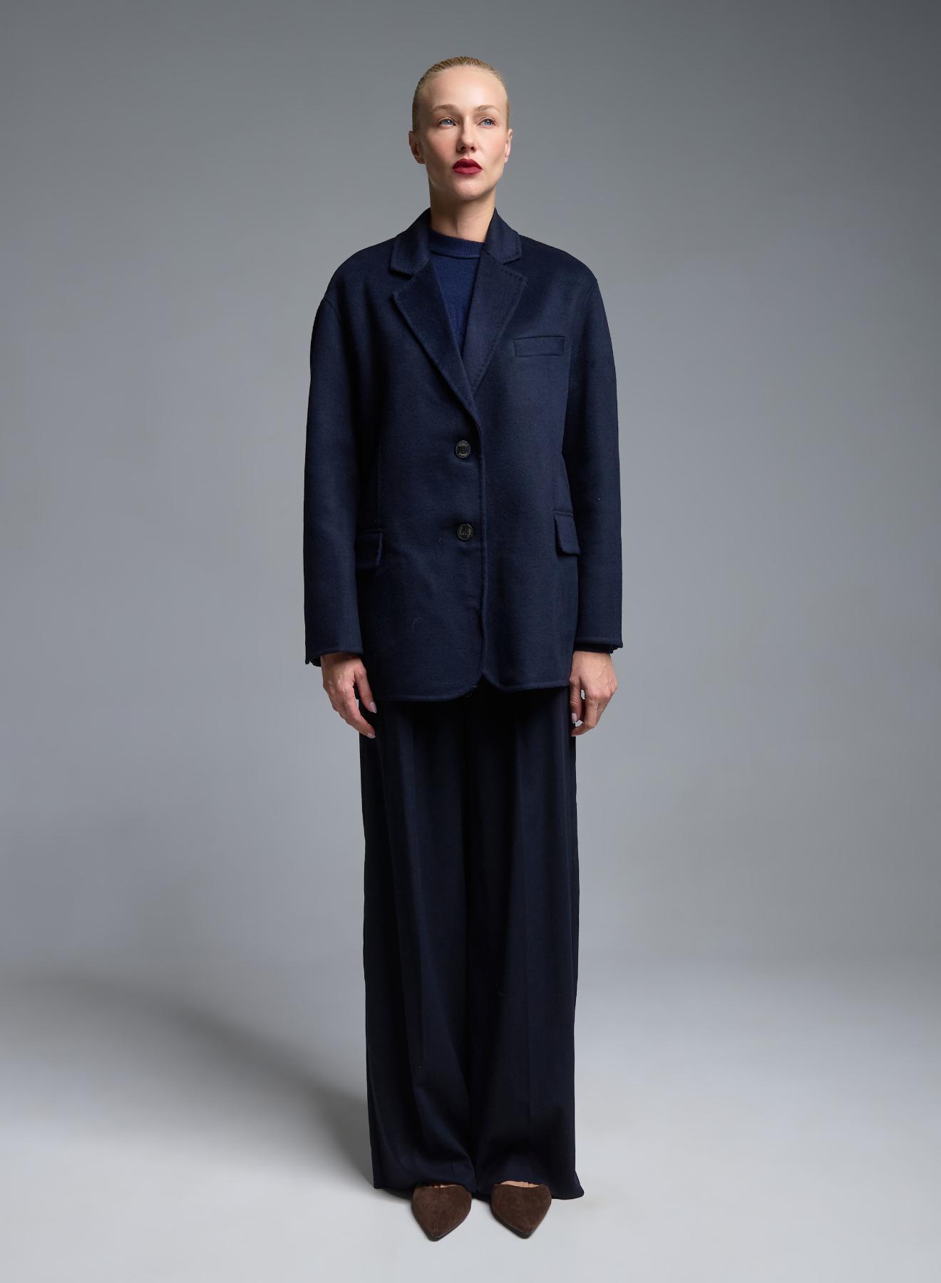 Blue Cardigan Coat Vicolo - 2