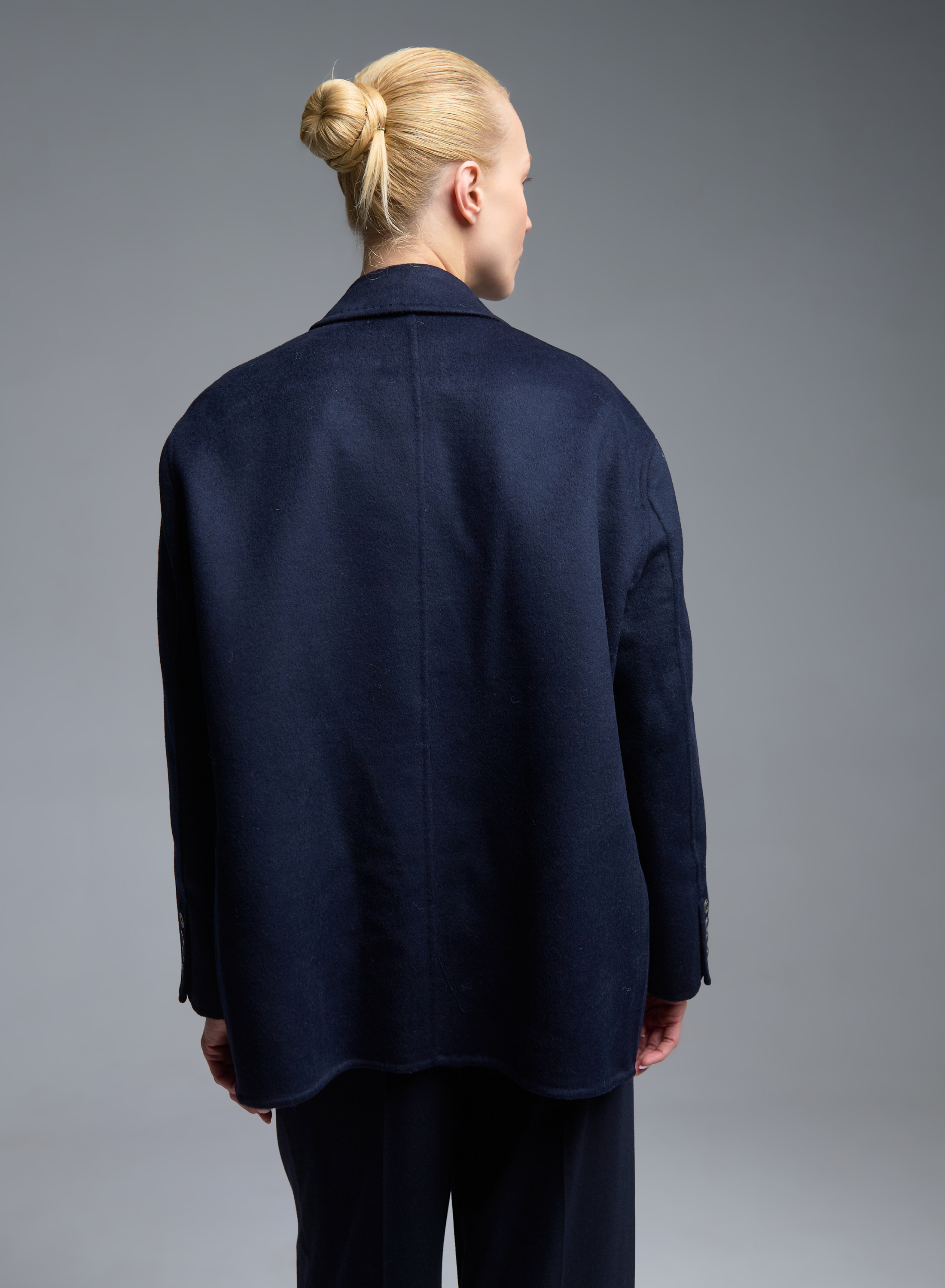 Blue Cardigan Coat Vicolo - 5