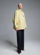 Yellow Cardigan Coat with tuxedo lapel Vicolo - 4