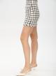 Patterned tweed skirt - 1