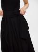 Midi skirt with belt - 2