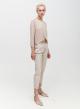 Knitted blouse with three-quarters sleeves - 0