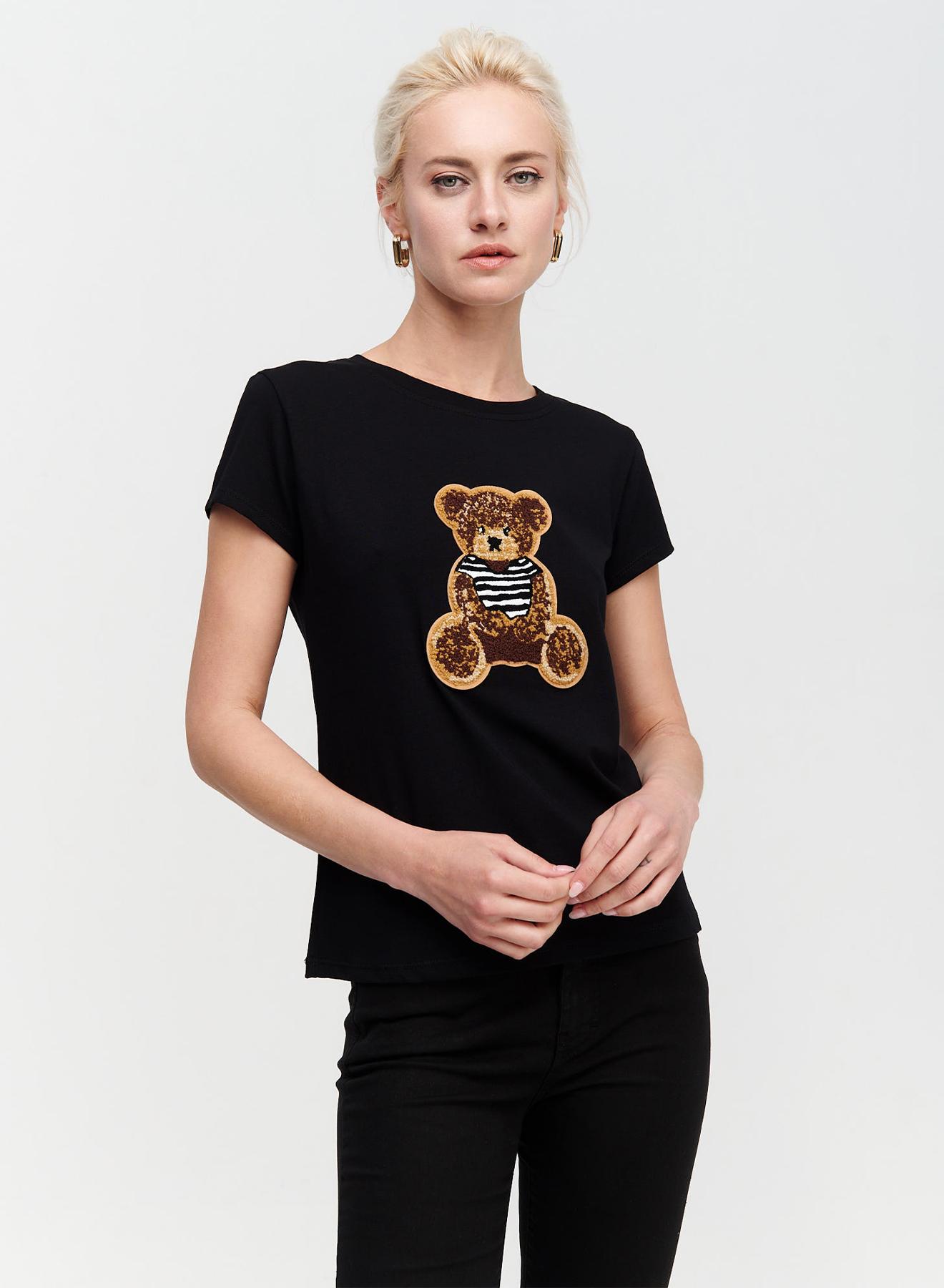 T-shirt with teddy bear - 4