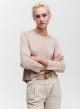 Knitted blouse with three-quarters sleeves - 4