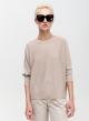 Knitted blouse with long sleeves - 1