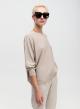 Knitted blouse with long sleeves - 2