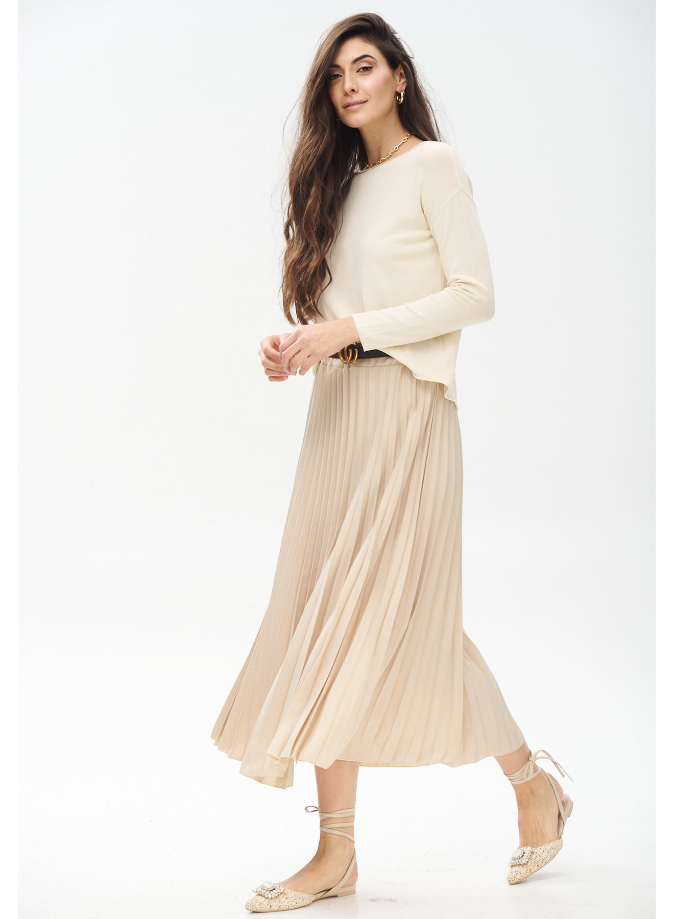 Knitted blouse - 1