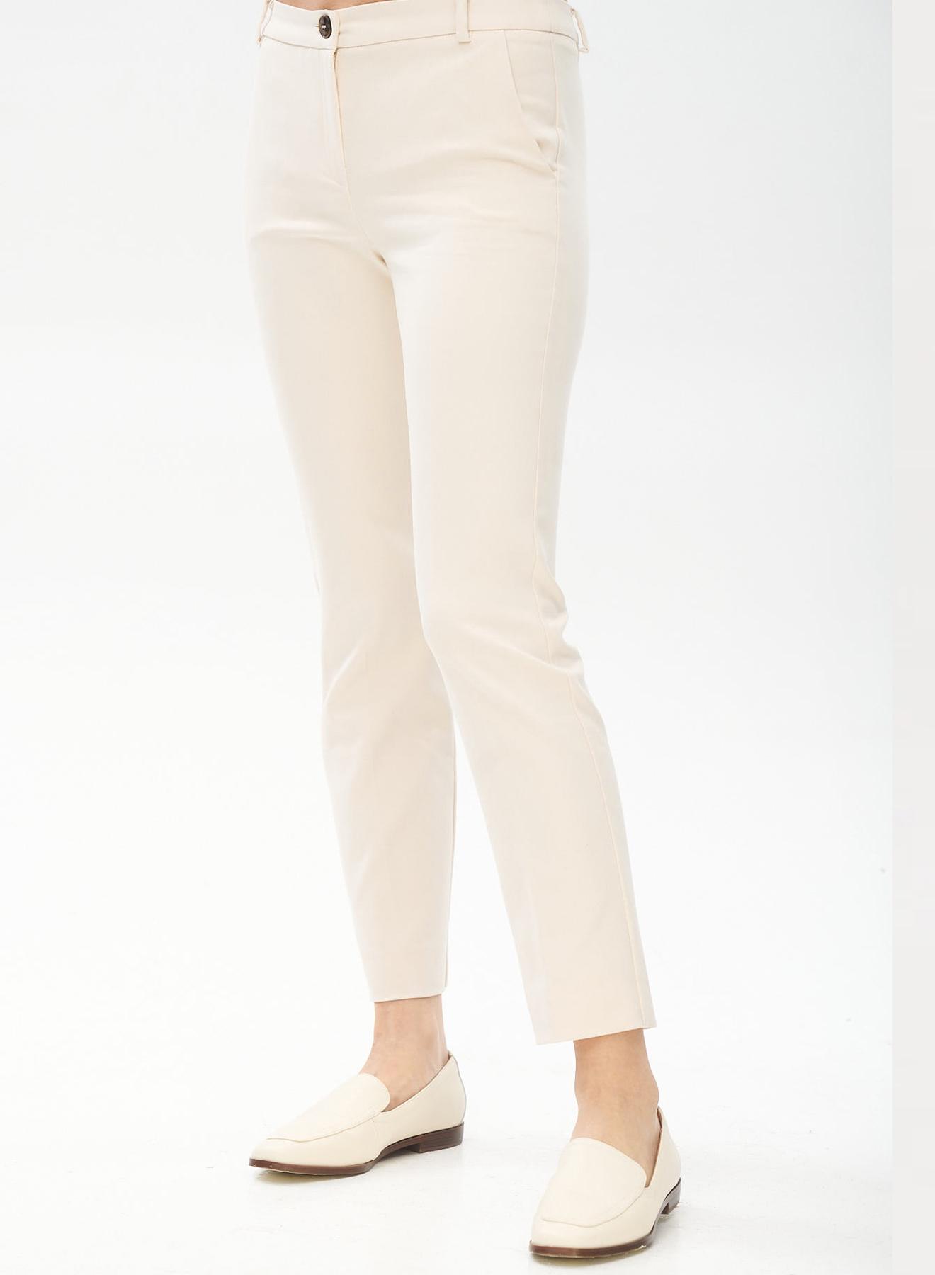 Stretch cotton-blend chinos trousers - 4