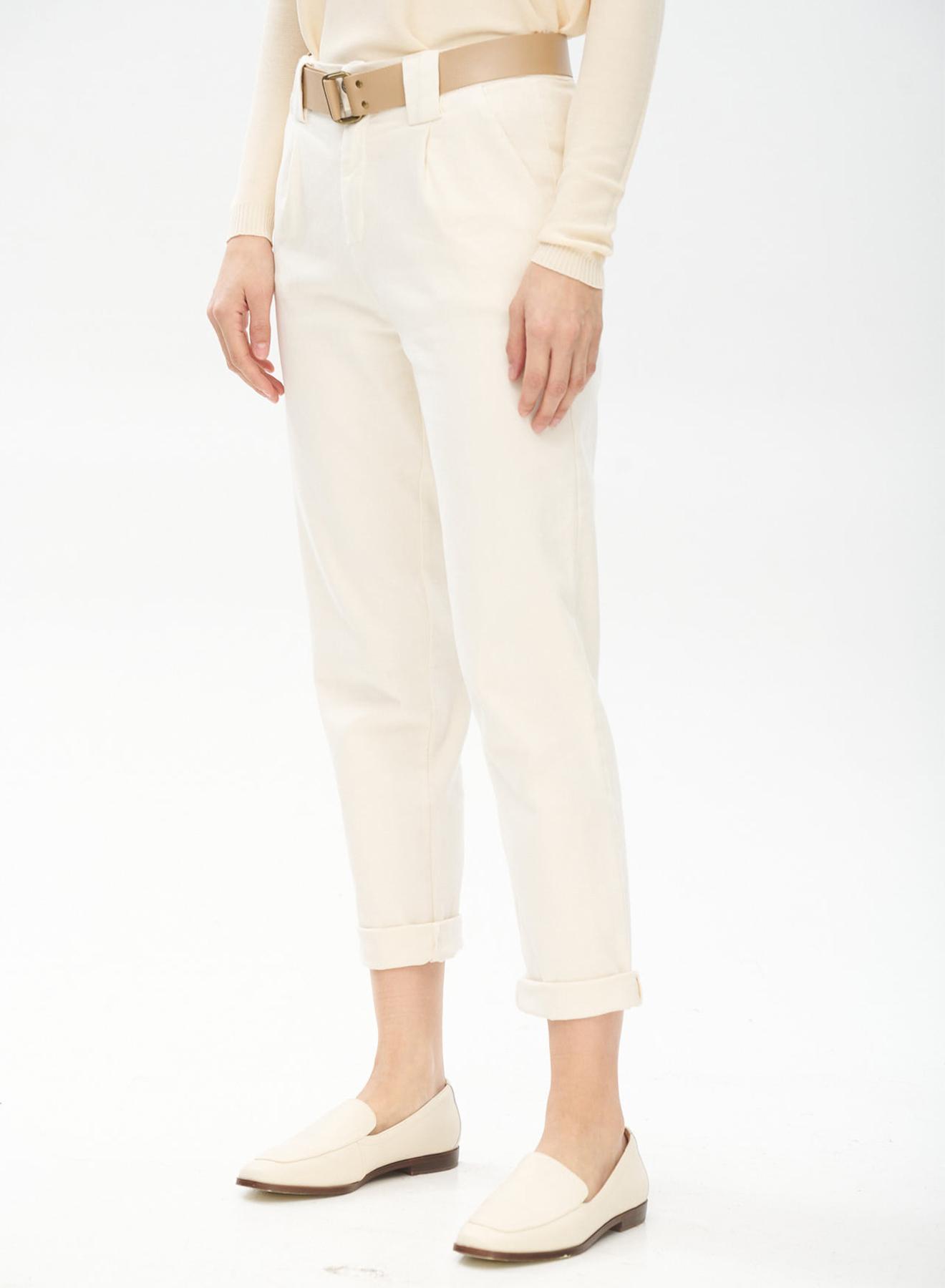 Trousers with belt - 4