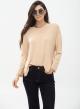 Asymmetric knitted blouse with side slits - 3