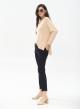 Asymmetric knitted blouse with side slits - 2