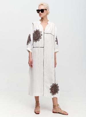 Long dress, cut daisy - 19357